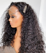 Pre-Cut Lace Glueless 6x4 Skin Melt Swiss Lace Preplucked Human Hair Wear Go Wigs Water Wave