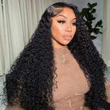 Grace| Preplucked Virgin Human Hair Lace Wig | Deep Curly