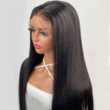 {Clearance} Curly Edge 13x4|13X6 Lace Front Straight Human Hair Wig