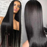 {Clearance} 4X4/13x4 Transparent Lace Wig 250% Human Hair Wig Straight