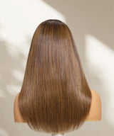 9x6/13X6 Fitted Cap Glueless Drawstring Layered Ombre Lace Wig