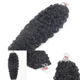 Soft Feather Crochet Braid Human Hair Extensions Burmese Curls