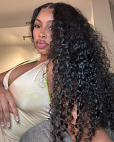{50% Off} Skin Melt Lace + Delicate Hairline Frontal Wig Burmese Curls
