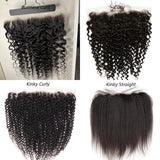Skin Melt Lace Pre-Plucked Delicate Hairline 13x6 Lace Frontal Burmese Curls/Curly (Not Wig)