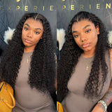 Knot-Free Skin Melt Full Lace Preplucked Human Hair Curly Wig