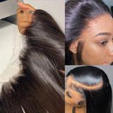 Knot-Free Skin Melt Lace Pre-Plucked Delicate Hairline 13x6 Lace Frontal (Not Wig)