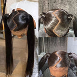 Full Lace Natural Hairline HD/Transparent Human Hair Lace Wig Straight