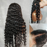 Knot-Free Skin Melt Full Lace Preplucked Human Hair Wig Loose Curl