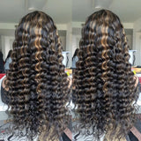 {Clearance} Gemma | Highlight Virgin Human Hair Lace Front Wig Loose Wave