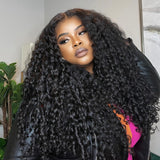 {Clearance} 13x4|13X6 Human Hair 250% Density Lace Front Wig | Burmese Curls