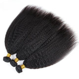 High Quality Human Hair Bundles Weave Hair Extension Kinky Straight