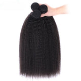 High Quality Human Hair Bundles Weave Hair Extension Kinky Straight