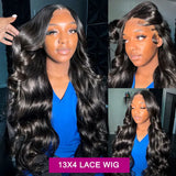 Flash Sale 4X4/13x4 Transparent Lace Wig 250% Human Hair Wig Body Wave