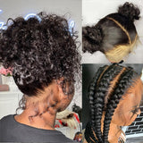 Knot-Free Skin Melt Full Lace Preplucked Human Hair Wig Burmese Curls