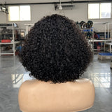 Lagos Hairline Curly Bob Wig 13x4|13x6 M Hairline Human Hair Lace Front Wig