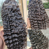 Upgraded 13x6 Fitted Cap Glueless Skin Melt Lace Front Wig Loose Curls