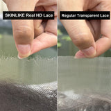 HD Skin Melt Lace Pre-Plucked 4x4/5x5 Lace Closure Human Hair Wave Textures (Not Wig)