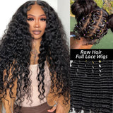 Platinum Cuticle Remy Hair Top Quality Raw Hair Full Lace Wigs