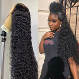 Cardi | Preplucked Water Wave 360 Lace Front Human Hair Wig