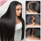 Platinum Cuticle Remy Hair Top Quality Raw Hair Lace Wig Straight
