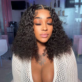 {Clearance} Elian | Diamond Fake Scalp 13X4 Bob Wig | Water Wave