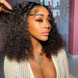 {Clearance} Elian | Diamond Fake Scalp 13X4 Bob Wig | Water Wave