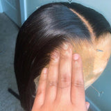Upgraded 13x6 Fitted Cap Glueless Skin Melt Lace Front Wig Body Wave