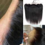 Skin Melt Lace Pre-Plucked Delicate Hairline 13x4 Lace Frontal Wave Textures (Not Wig)