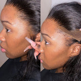 13x6 3D FULL FRONTAL Skin Melt Lace Preplucked Human Hair Lace Front Wig | Brown