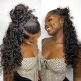 {Blowout Sale} Skin Melt Full Lace | 360 Lace Invisible Adjustable Strap Delicate Hairline Human Hair Frontal Wig | Loose Wave