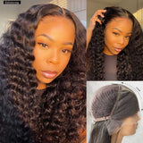 {Clearance} 13x6 3D FULL FRONTAL Skin Melt Lace Preplucked Human Hair Lace Front Wig | Loose Wave