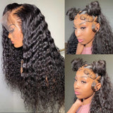{Clearance} 13x6 3D FULL FRONTAL Skin Melt Lace Preplucked Human Hair Lace Front Wig | Loose Wave