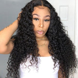 Laila | Diamond Fake Scalp 13X6 Human Hair Lace Front Wig | Water Wave