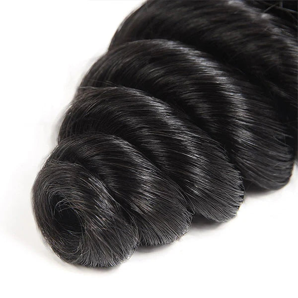 High Quality Human Hair Bundles Weave Hair Extension Loose Wave