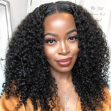 13x6 Skin Melt Lace Front Curly Human hair Wig