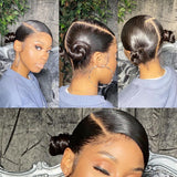 Full Lace Natural Hairline HD/Transparent Human Hair Lace Wig Straight