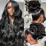 Angela| Preplucked Virgin Human Hair 360 Lace Wig | Body Wave