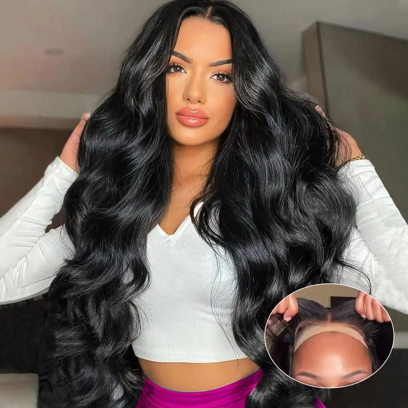 New 11x5 Upgraded Non-Slip Fitted Dome Cap Glueless Skin Melt Lace Glueless Wig