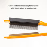 DIY Combs Accessories Fit Hair Straightening Chasing Comb Flat Iron