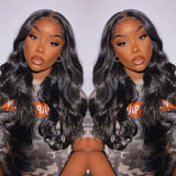 13x6 Skin Melt Lace Front Body Wave Human Hair Wig