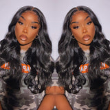13x6 Skin Melt Lace Front Body Wave Human Hair Wig