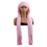 Long Hair Pantyhouse Bonnets for Sleeping 2 in 1 Long Hair & Braids Protection Bonnet