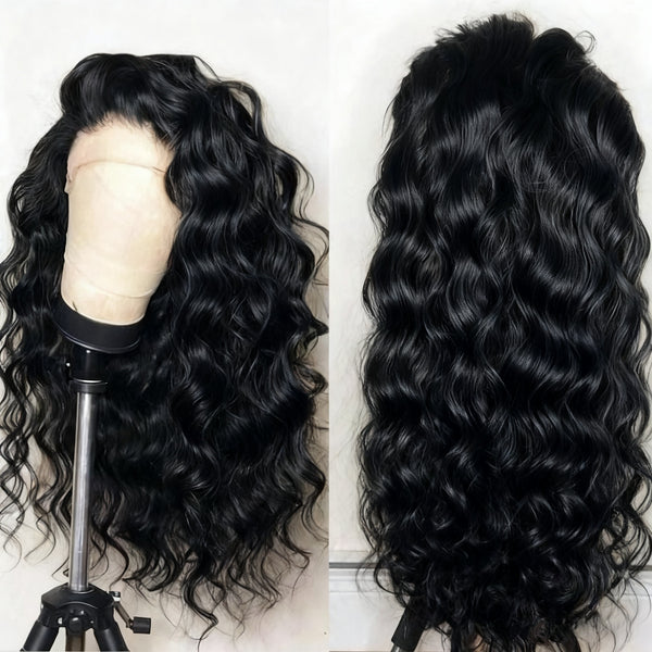 13x6 Skin Melt Lace + Delicate Hairline Front Wavy Wig