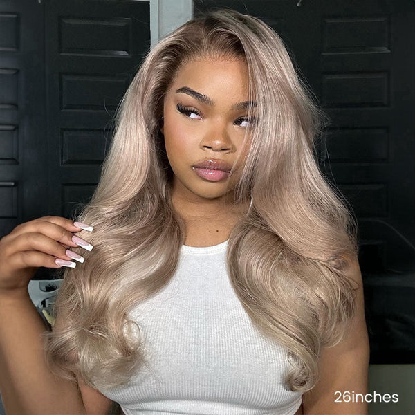 Ombre Ash Blonde 13x4 | 13x6 Human Hair Lace Front Wig