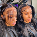 13x6 Skin Melt Lace Front Body Wave Human Hair Wig