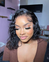 Emmie | Virgin Human Hair BOB 13x4 Lace Front Wig | Loose Wave