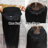 Zip-Go Replaceable Magic Lace Wig 13x6 Frontal & 5x5 Closure Highlight Skin Melt Lace Wig