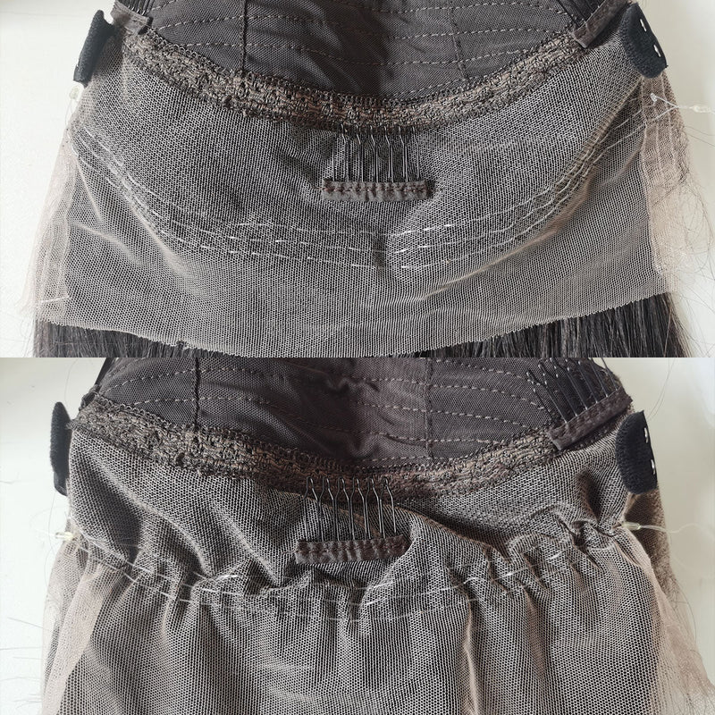 360 Lace Invisible Strap Pre-Cut 250% Density Preplucked Human Hair Bob Wig Curly