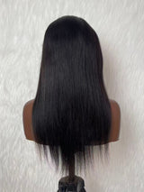 {LAST-PIECE-CLEARANCE} 13x6 Knot-Free Skin Melt Lace Yaki Straight Human Hair Wig