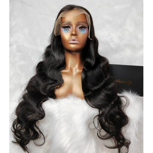 {Marie's 30" = $209} 13x4|13x6 Long Human Hair Body Wave Lace Front Wigs